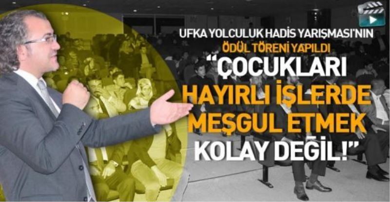 ÇOCUKLARI HAYIRLI İŞLERDE MEŞGUL ETMEK KOLAY DEĞİL!