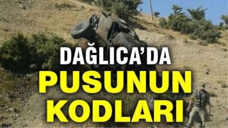 Dağlıca’da pusunun kodları