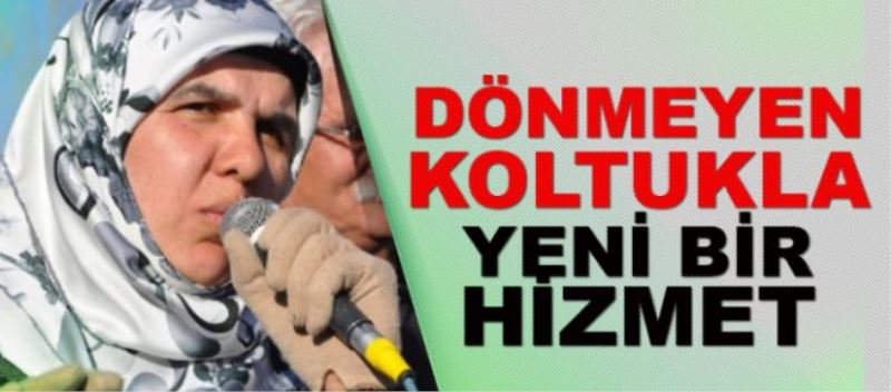 Diba Keskin: Mor Renkli Dönmeyen Koltukla Hizmet Vereceğiz