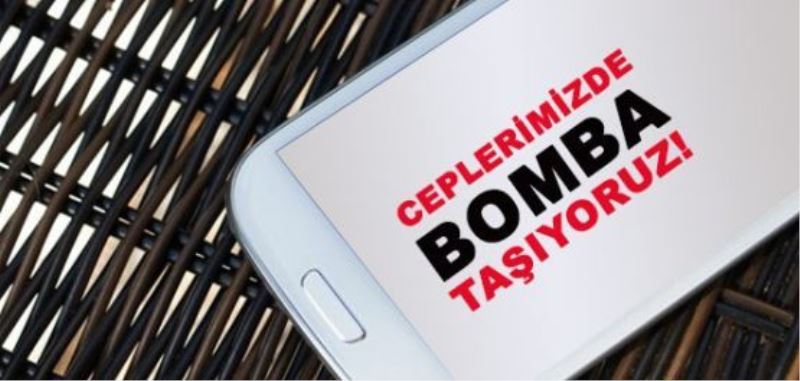 Dikkat!.. Ceplerimizde bomba taşıyoruz