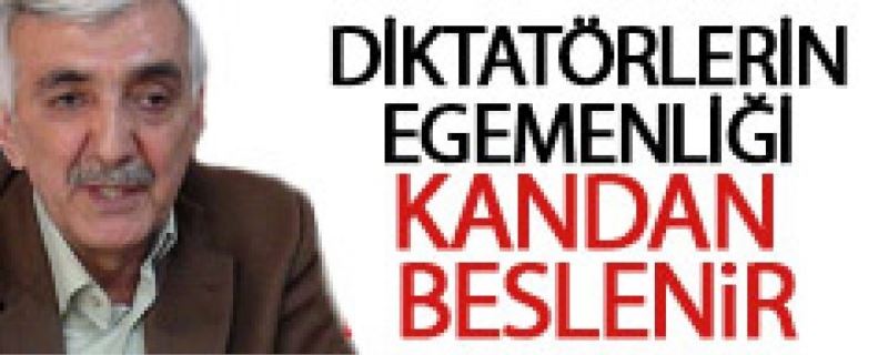 Diktatörlerin Egemenliği Kandan Beslenir