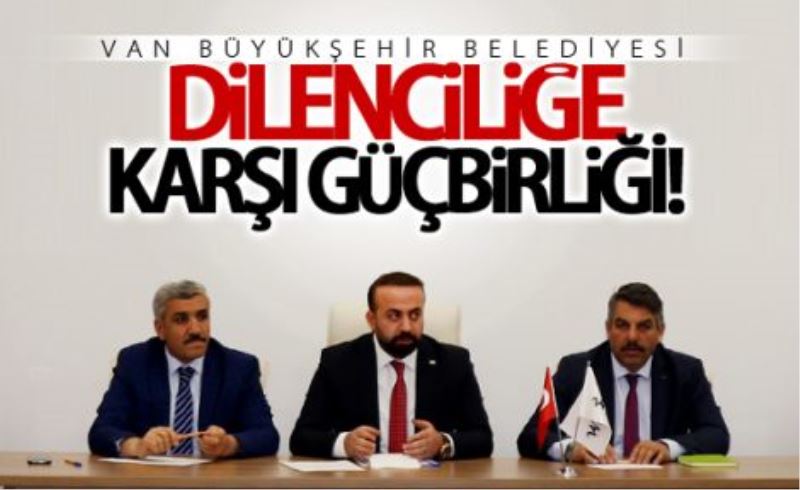 Dilenci sorunu Büyükşehir’de masaya yatırıldı