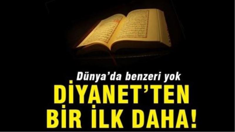 Diyanet’ten Ermenice Kur’an-ı Kerim