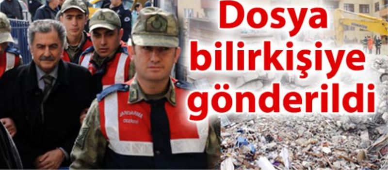 Dosya bilirkişiye gönderildi 