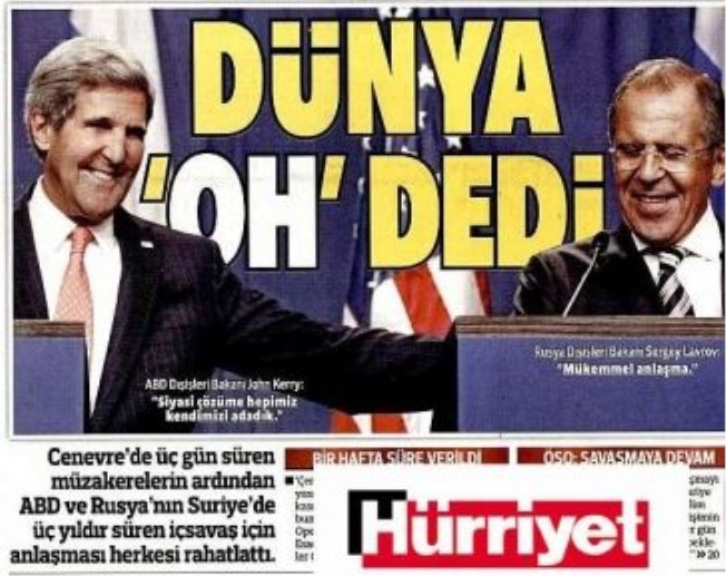 Dünya mı Yoksa Hürriyet mi ‘Oh’ Dedi?