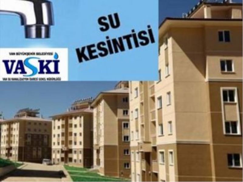 Edremit Kiracılar TOKİ’de sular kesilecek!