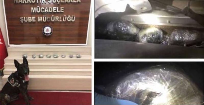 Edremit’te 4 kilo 150 gram afyon sakızı ele geçirildi