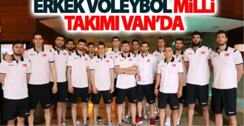 Erkek Voleybol Milli Takımı Van’da