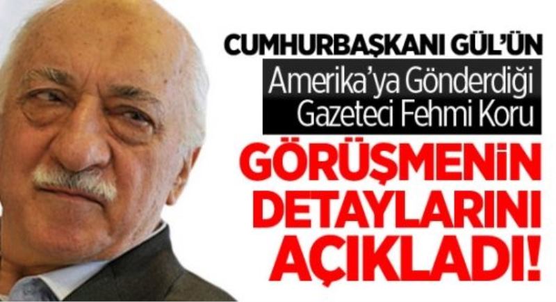 Fehmi Koru Gülen Görüşmesini Anlattı