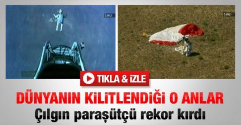 Felix 39 bin metreden atladı