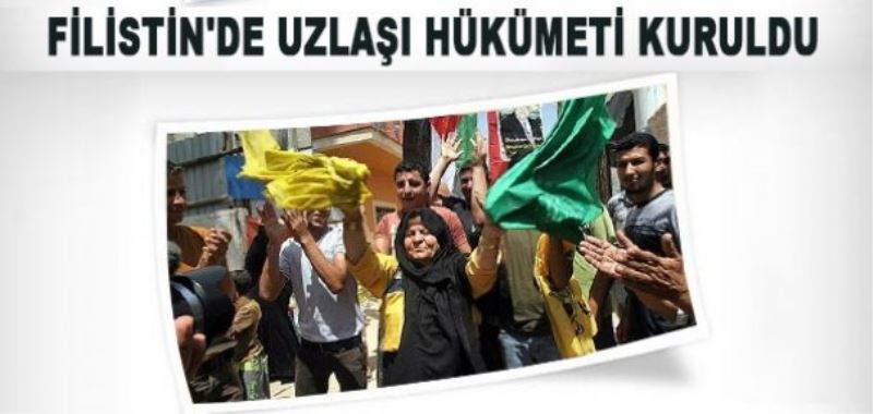 Filistin uzlaşı hükümeti yemin etti