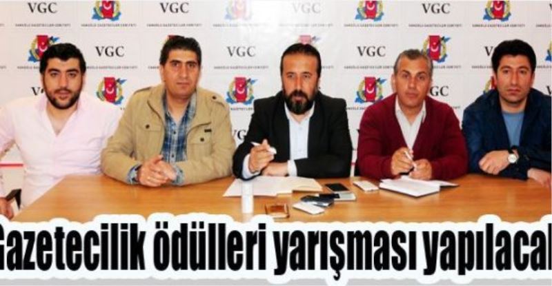 Gazetecilik ödülleri yarışması yapılacak