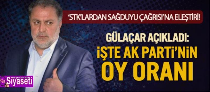 Gülaçar: Ak Parti