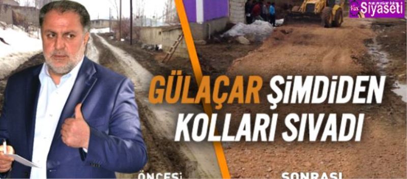 Gülaçar Şimdiden Hizmete Başladı