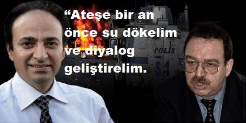 Hatip Dicle ve Osman Baydemir.