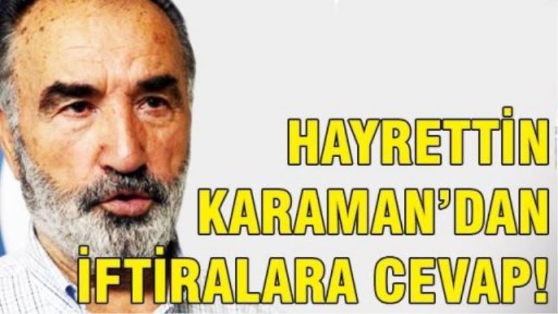 Hayrettin Karaman