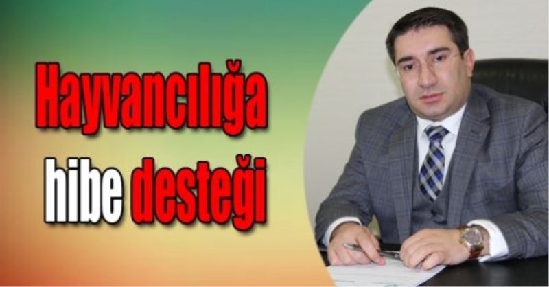 Hayvancılığa hibe desteği