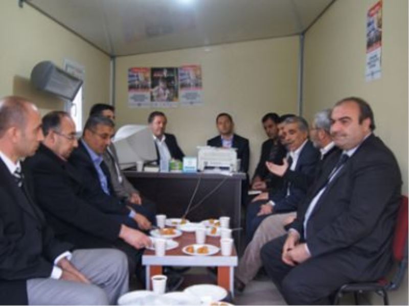 Hür Dava Partisi`nden Kurumlara Ziyaret 
