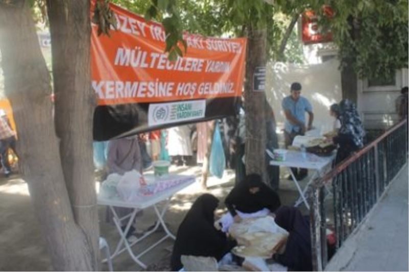 İHH`dan Suriyeli Kürtler yararına kermes