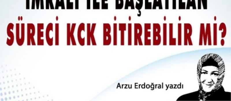 İmralı ile başlatılan süreci KCK bitirebilir mi?