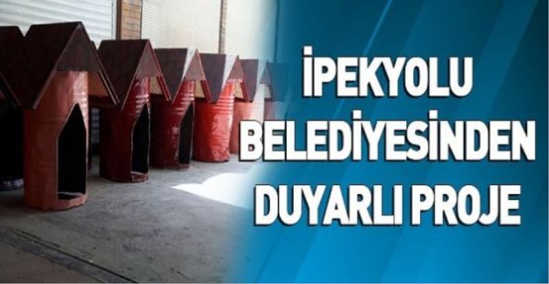 İPEKYOLU BELEDİYESİNDEN DUYARLI PROJE