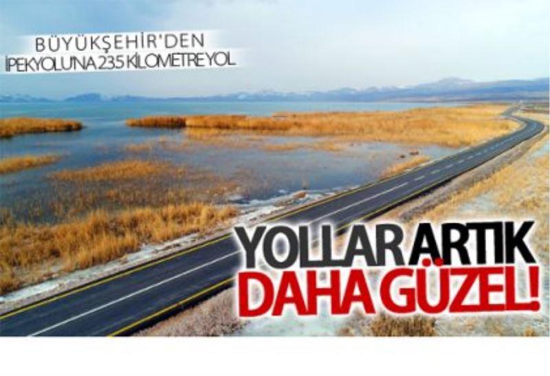 İpekyolu’nda 23.5 km yol yapıldı