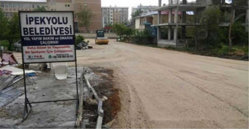 İpekyolu’nda yeni yol çalışmaları hız kazandı