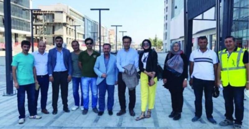 İpekyolu’ndan bir heyet İstanbul’da projeleri inceledi