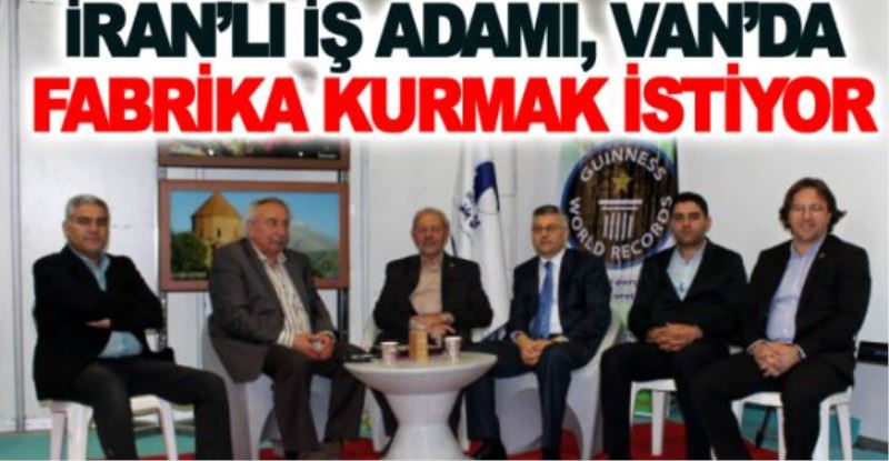 İranlı işadamı Van