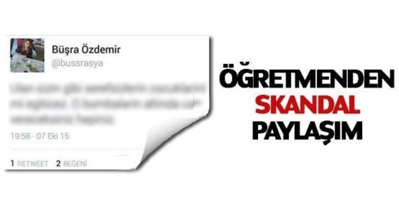 Irkçı paylaşım yapan öğretmen açığa alındı