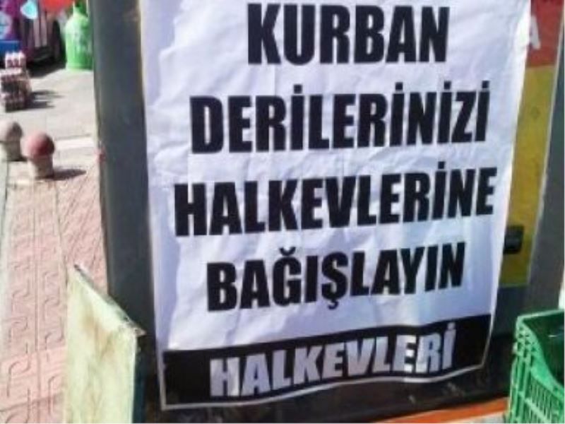 İslam Düşmanı Halkevleri Deri Topluyor