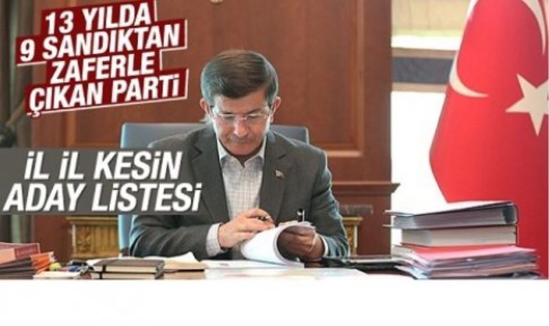 İşte AK Parti