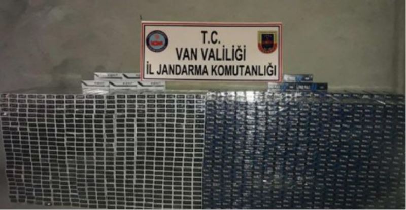 Jandarma’nın kaçak sigara operasyonları sürüyor