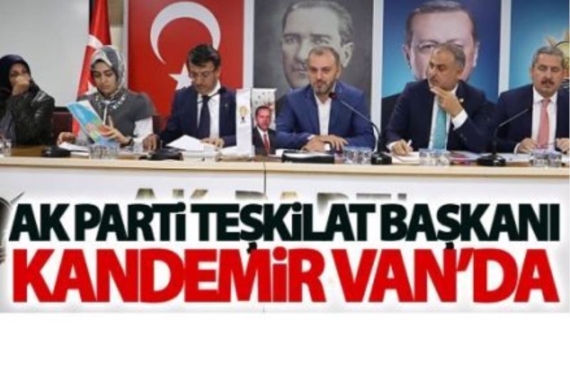 Kandemir’den, Ak Parti İl Başkanlığı’na ziyaret…