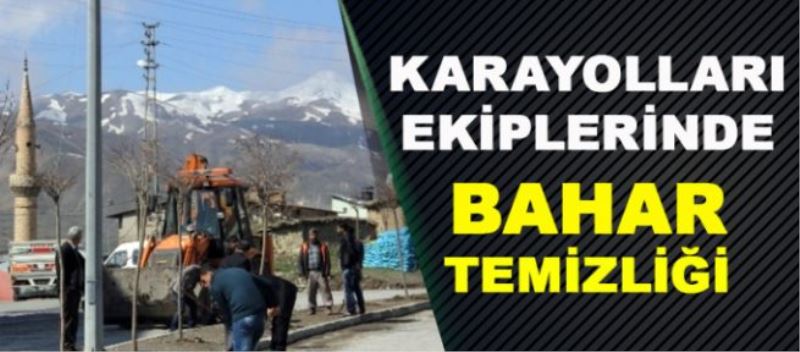 Karayolları Ekipleri Refüjlerde Çalışma Başlattı