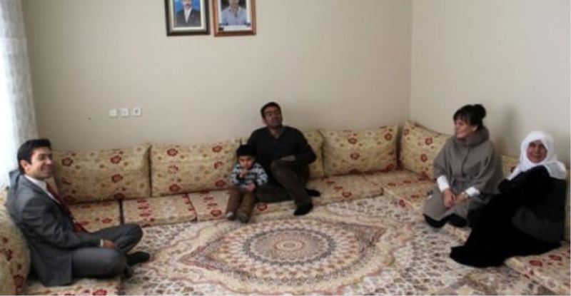 Kaymakam Öztürk’ten, şehit ailesine ziyaret…