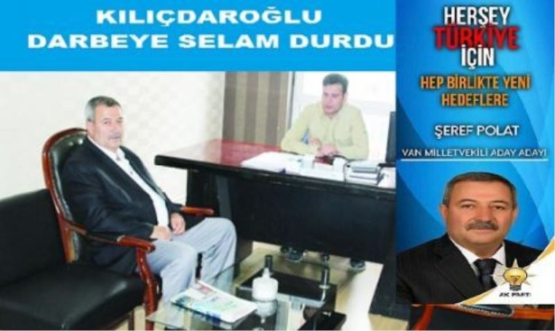 _Kılıçdaroğlu, darbeye selam durdu
