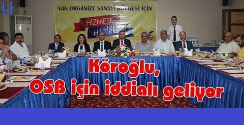  Köroğlu, adaylığını açıkladı