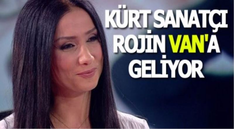 Kürt Sanatçı Rojin Yarın Van