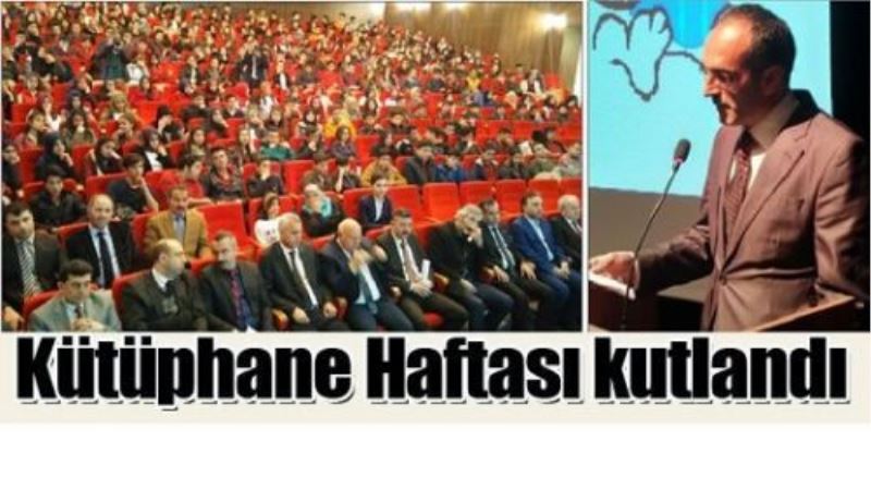 Kütüphane Haftası kutlandı