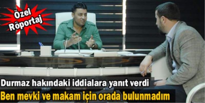 Murat Durmaz hakkındaki iddialara yanıt verdi