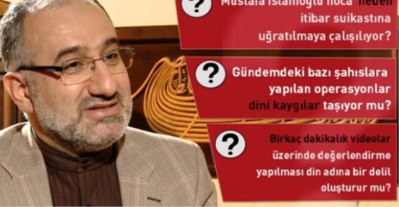 MUSTAFA İSLAMOĞLU HOCAYA İTİBAR SUİKASTI