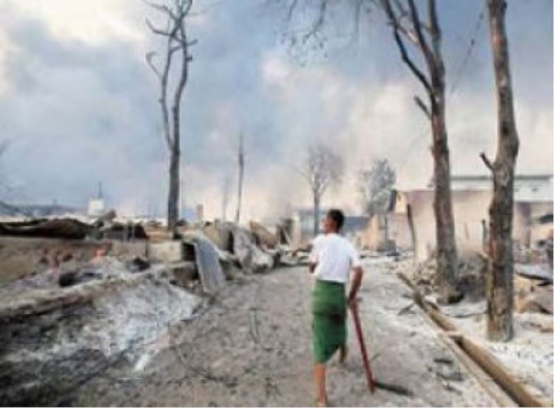 Myanmar’da yine Müslüman katliamı 