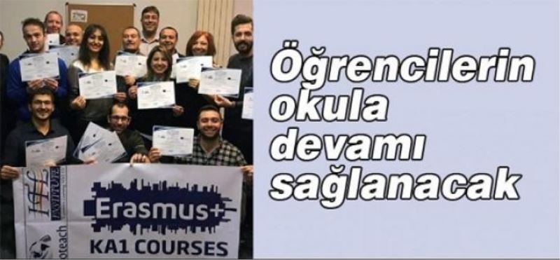 Öğrencilerin okula devamı sağlanacak