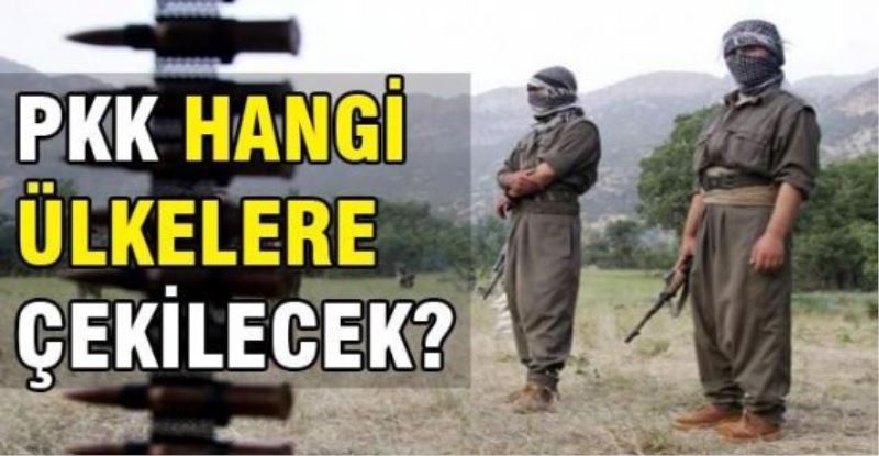 PKK hangi ülkelere çekilecek?