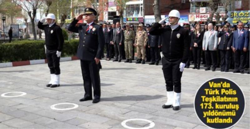 Polis teşkilatının kuruluş yıl dönümü kutlaması…