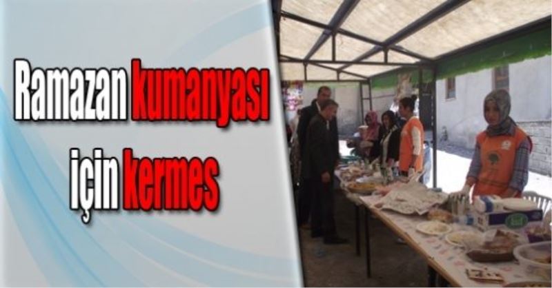 Ramazan kumanyası için kermes