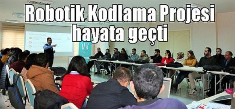 Robotik Kodlama Projesi hayata geçti