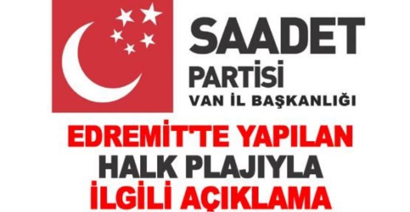 Saadet Partisi Edremit