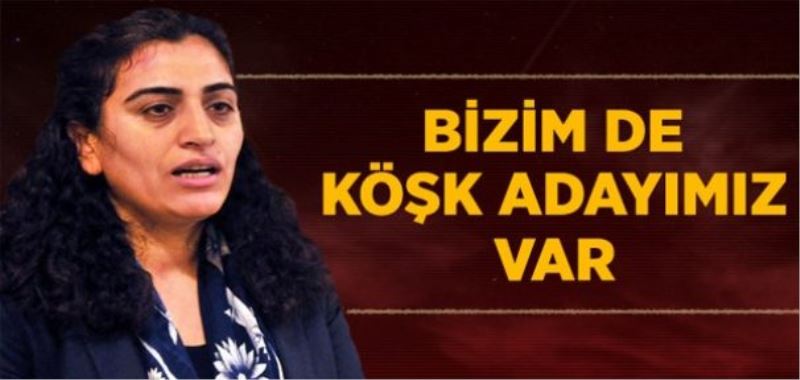 Sebahat Tuncel: Bizim de Cumhurbaşkanı Adayımız Olacak